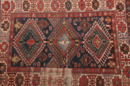 Appraisal: RUSSIAN CAUCASIAN RUG - App ft in x ft in