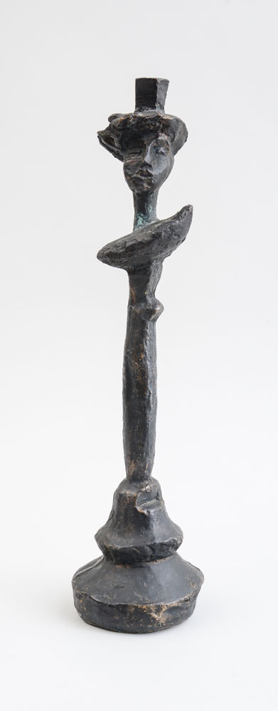 Appraisal: ATTRIBUTED TO ALBERTO GIACOMETTI - LAMP IN THE FORM OF