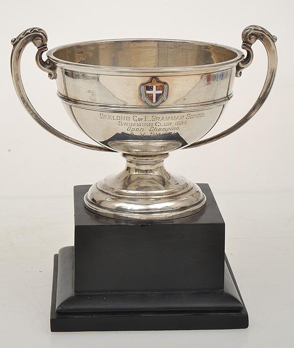 Appraisal: A WILLIAM DRUMMOND STERLING SILVER MELBOURNE AWARD FROM GEELONG GRAMMAR