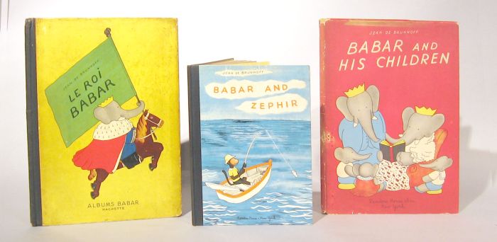 Appraisal: vols Brunhoff Jean de Le Roi Babar Paris Editions du