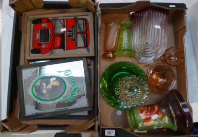 Appraisal: A mixed collection of items to include Art deco pressed