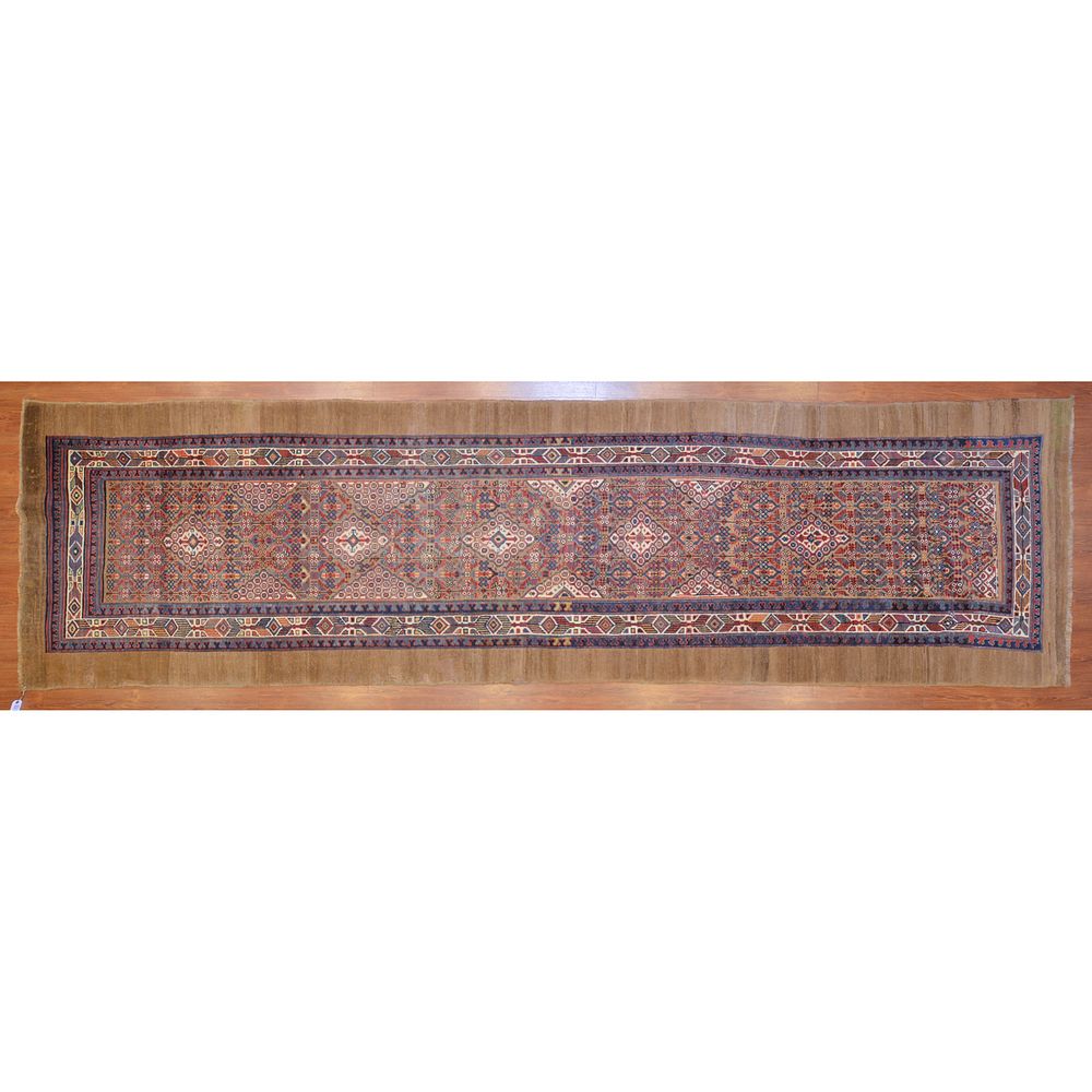 Appraisal: Antique Serab Runner Persia x First quarter- th century hand-knotted