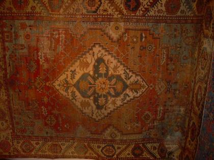 Appraisal: Bakshaish carpet north persia circa late th century ft in