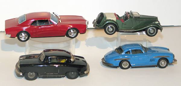 Appraisal: Collectible Lithographed Automobiles Important grouping of s vehicles by various