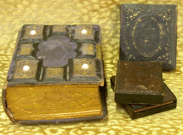 Appraisal: W W Harding Philadelphia Universal Photograph Album and Three Daguerreotypes