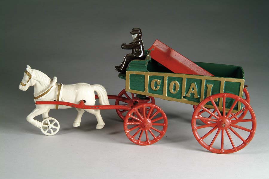 Appraisal: HORSE-DRAWN COAL WAGON BY DENT HARDWARE COMPANY Part of the