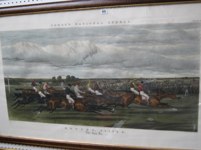 Appraisal: After John Frederick Herring Fores's National Sports Fox Hunting Plate