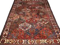 Appraisal: A Bakhtiari Rug Persia Bakhtiari rugs are usually among the