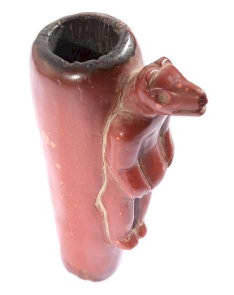 Appraisal: Cheyenne Wolf Clan Dog Soldier Pipe Bowl c 's The