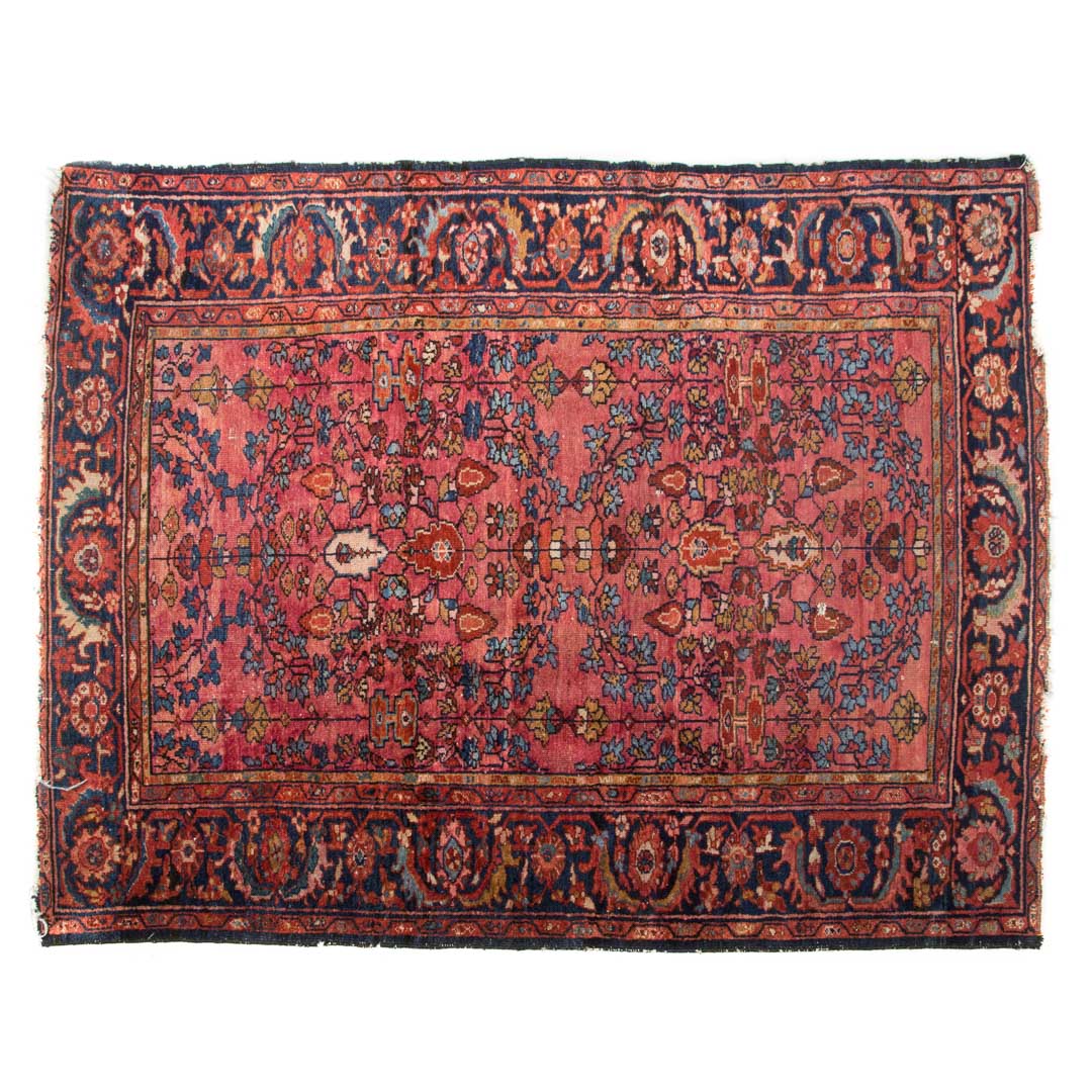 Appraisal: Hamadan rug x Condition holes wear losses