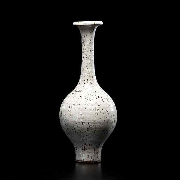 Appraisal: Lucie Rie - Austria England Untitled Bottle Vase Stoneware ht