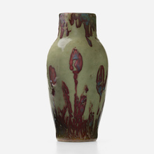 Appraisal: Hugh C Robertson for Dedham Pottery RARE EXPERIMENTAL VASE WITH