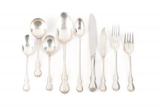 Appraisal: Towle Sterling Flatware Set French Provincial Towle Silversmiths American Massachusetts