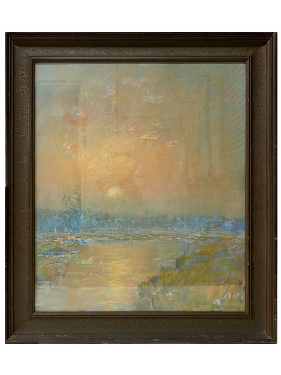 Appraisal: Artist Unknown Seascape Oil on Board Artist Unknown Seascape Oil