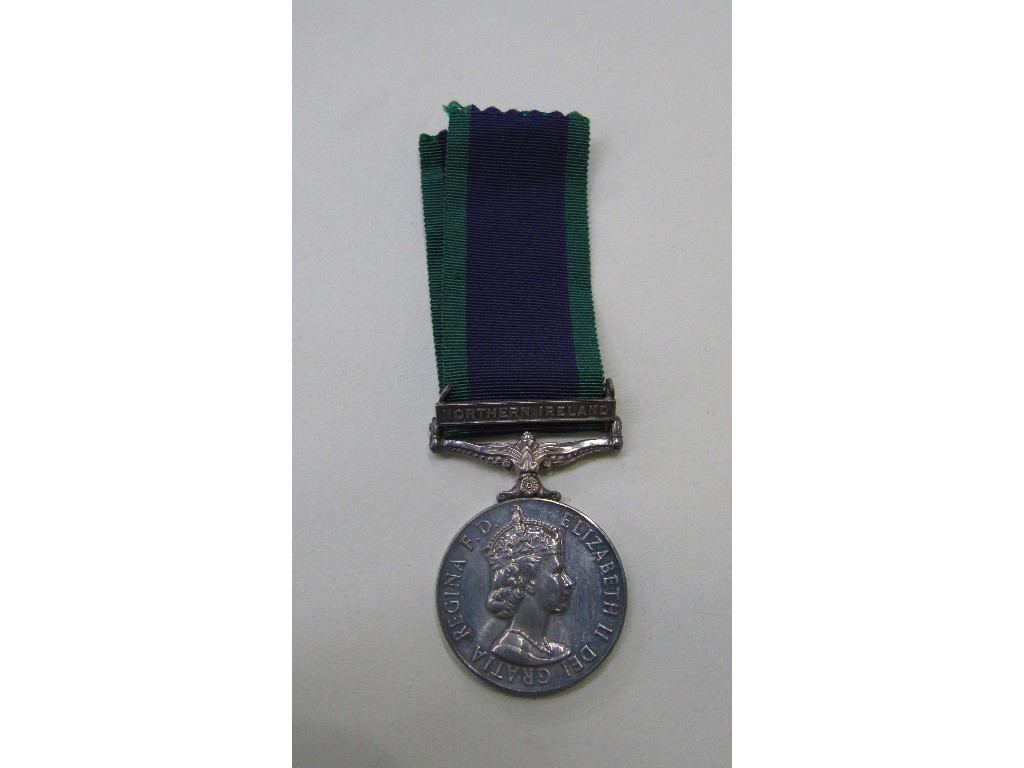 Appraisal: Northern Ireland Campaign Service medal to W Pte I W