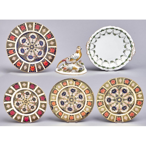 Appraisal: Four Royal Crown Derby Imari dessert and other plates and