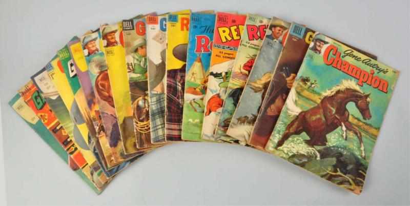 Appraisal: Lot of Western Themed Comic Books This lot included western