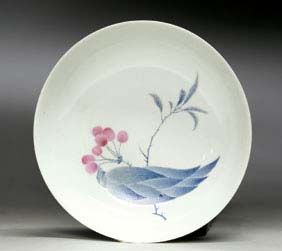 Appraisal: YONGZHENG PORCELAIN DISH Superbly enameled in exquisite Chinese taste early