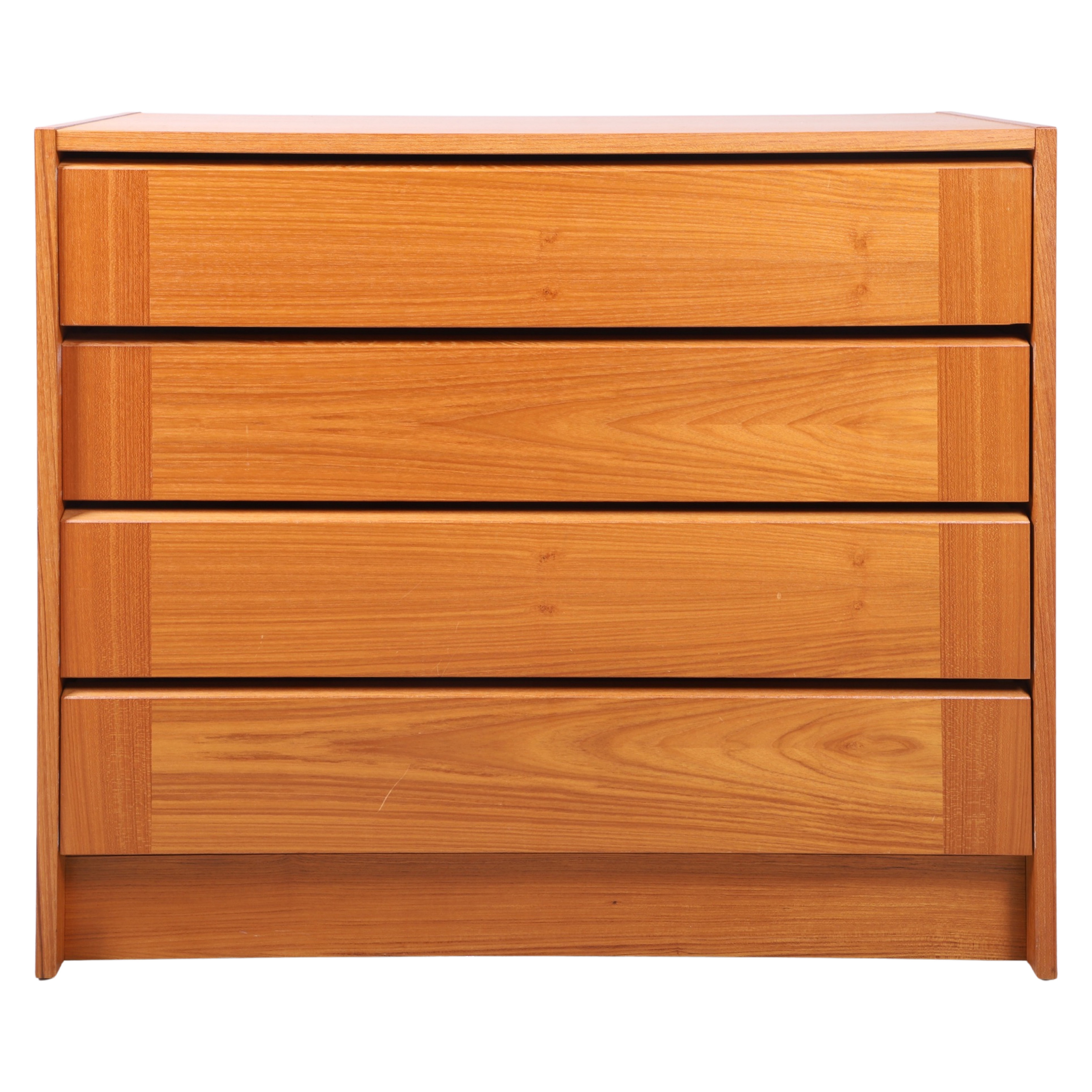 Appraisal: Danish Modern teak chest of drawers drawers - h x