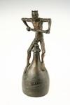 Appraisal: DINNER BELL - th C cast bronze figural dinner bell