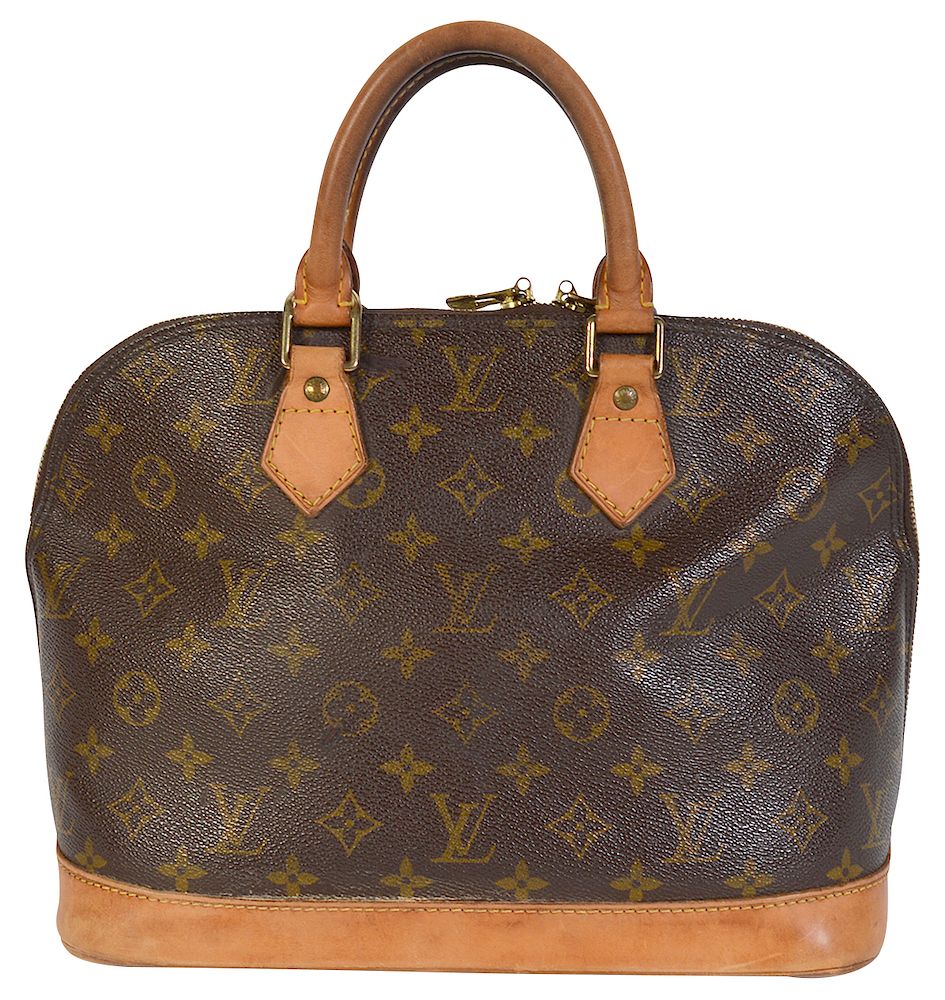 Appraisal: Monogrammed Louis Vuitton 'Alma' PM Satchel Bag Louis Vuitton monogrammed