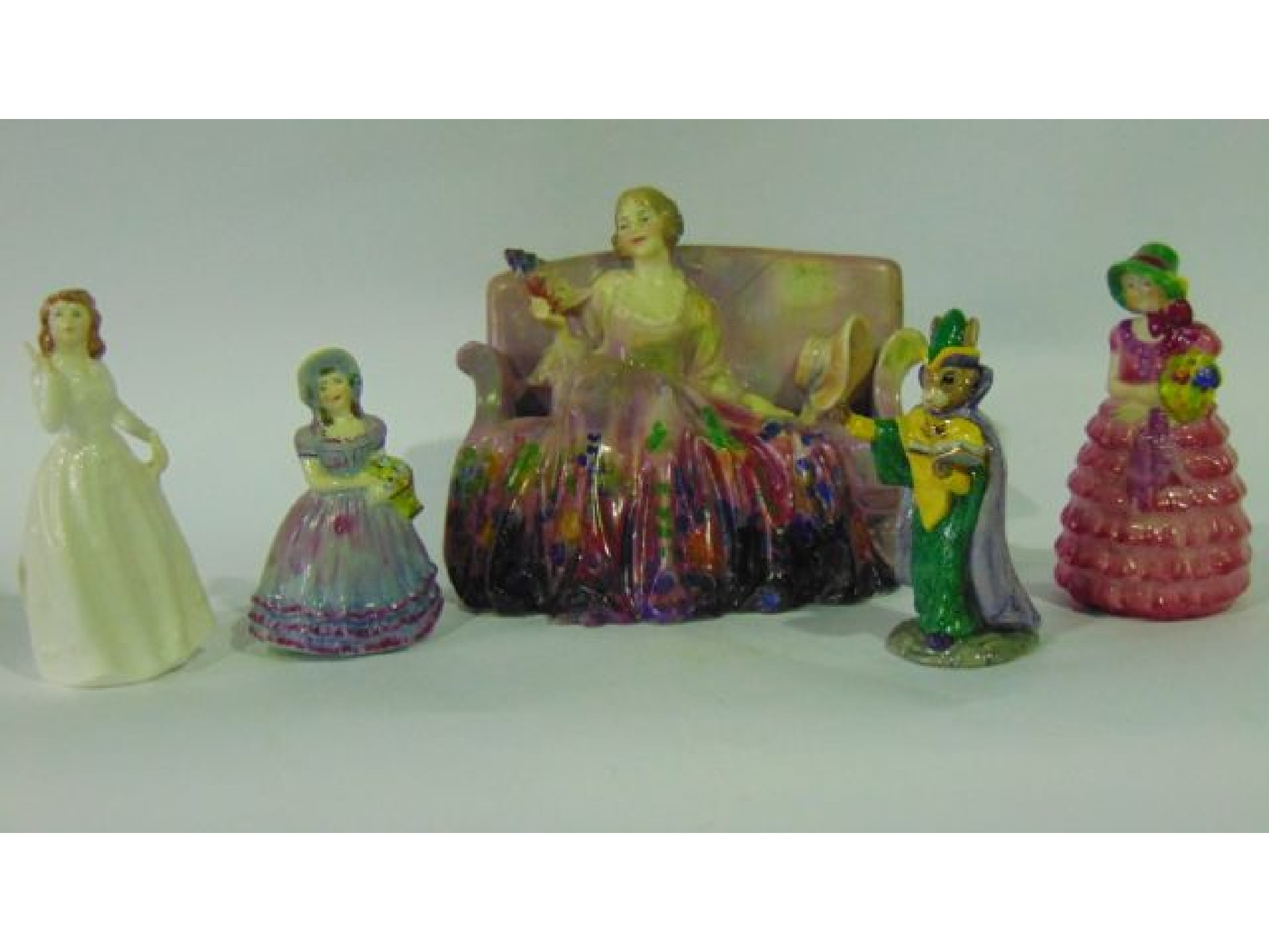 Appraisal: A Royal Doulton figure group of Sweet and Twenty HN