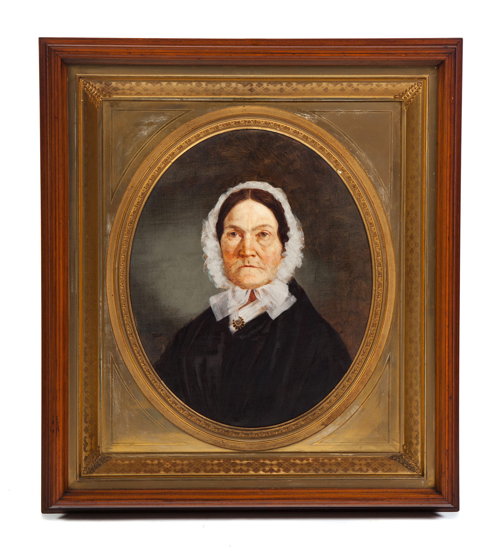 Appraisal: OIL PORTRAIT OF ELIZABETH BARTLET POLLAY BY JOHN HENRY WITT