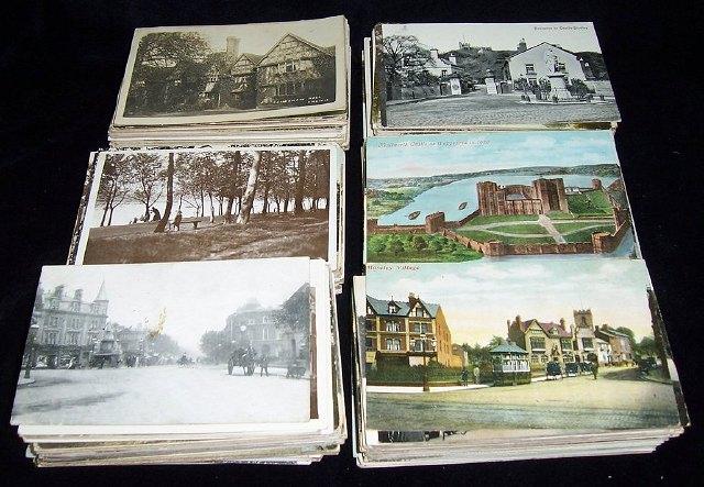 Appraisal: A quantity of loose postcards Birmingham and its surrounds approximately