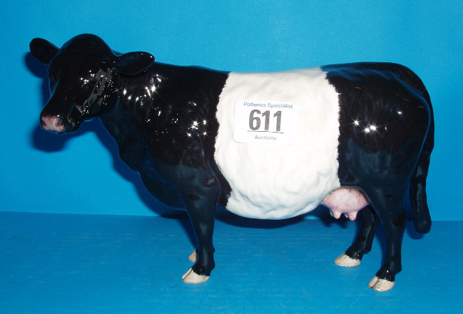 Appraisal: Belted Galloway Cow A Boxed