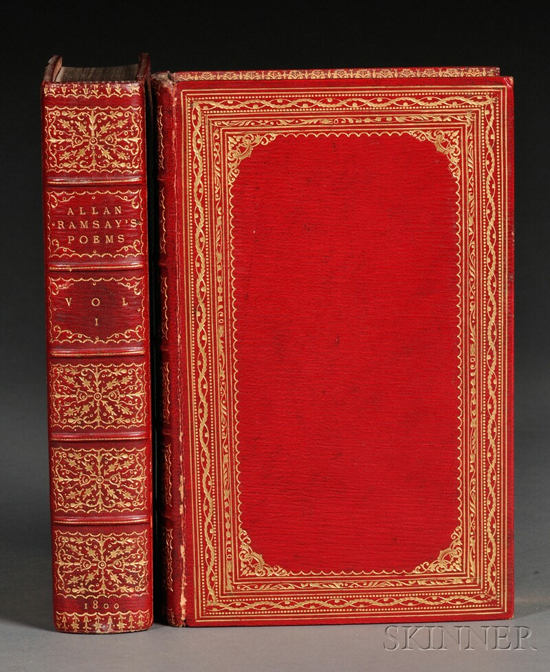 Appraisal: Decorative Binding Ramsay Allan - Poems London A Strahan in