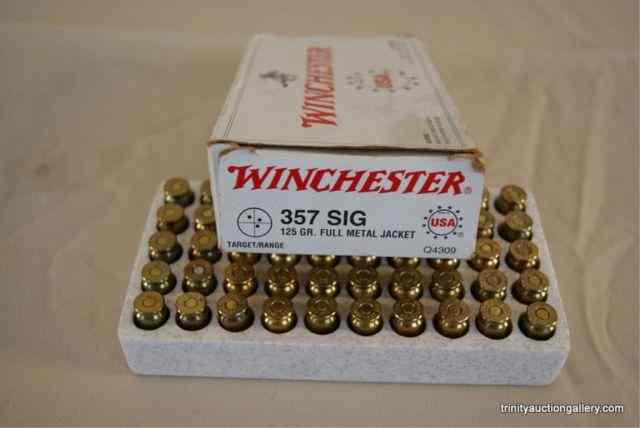 Appraisal: Winchester SIG Box of Rounds AmmunitionThis is for a box