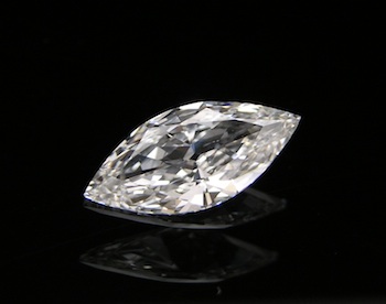 Appraisal: A Carat F SI Marquise Diamond GIA Certified GIA report