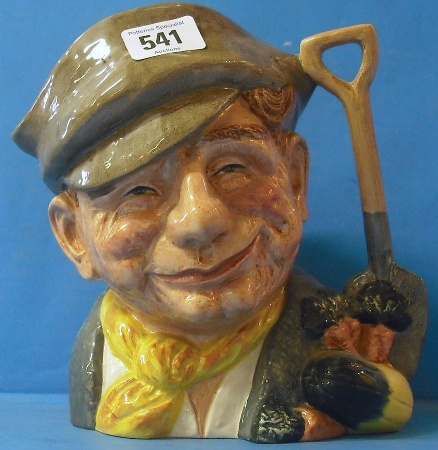 Appraisal: Royal Doulton Large Character Jug The Gardener D