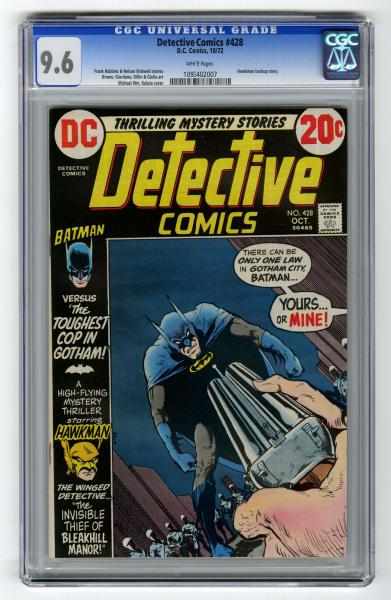 Appraisal: Detective Comics CGC D C Comics Click for full description