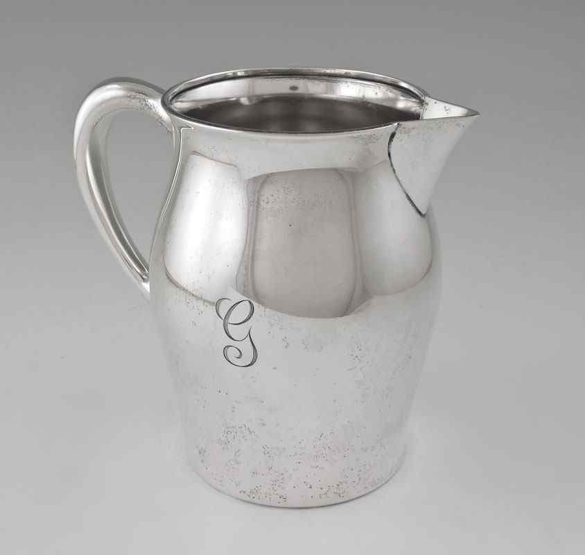 Appraisal: REED BARTON PAUL REVERE STERLING PITCHER Marked on base Reed