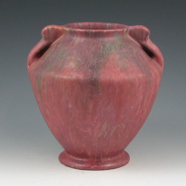 Appraisal: Roseville Carnelian II - vase Unmarked Mint tall by wide