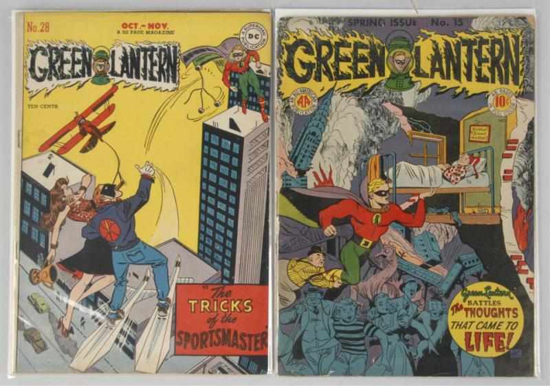 Appraisal: Lot of s Green Lantern Comics Description This lot includes