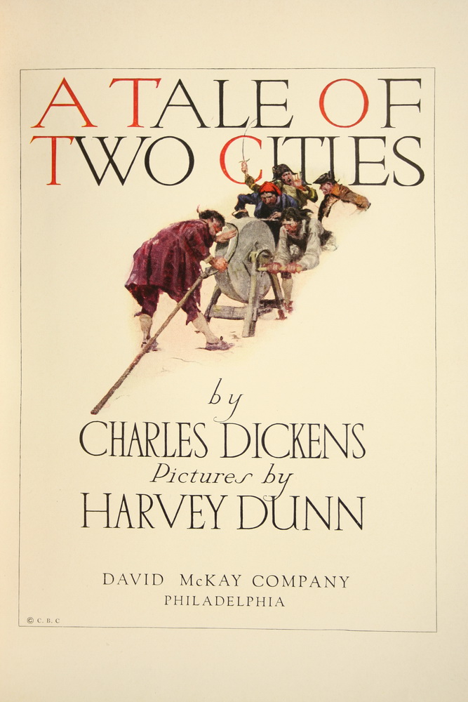 Appraisal: ILLUSTRATED BOOKS - 'A Tale of Two Cities' by Dickens