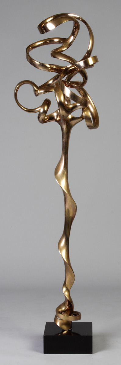 Appraisal: Antonio Grediaga Kieff Canadian Spanish B Polished Bronze Sculpture Sgn