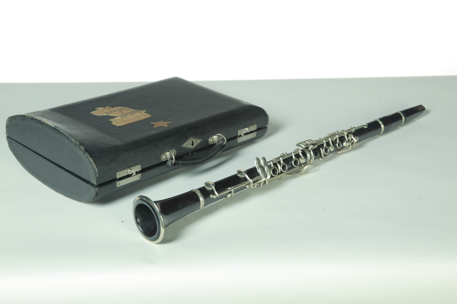 Appraisal: JEAN MARTIN CLARINET France nd half- th century Ebony 'A'