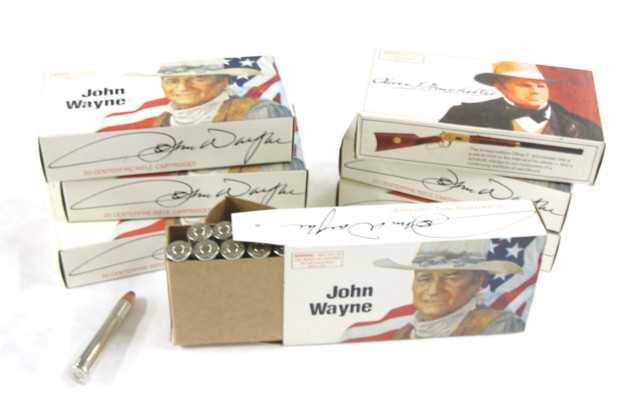 Appraisal: LOT OF WINCHESTER COLLECTABLE AMMUNITION six full boxes ct John