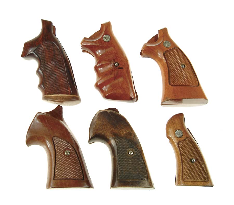 Appraisal: LARGE LOT OF HANDGUN GRIPS Mostly for Smith Wesson consisting