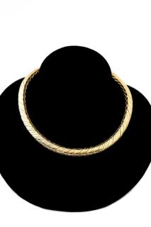 Appraisal: German k Yellow Gold S Style Chain Necklace Unisex German