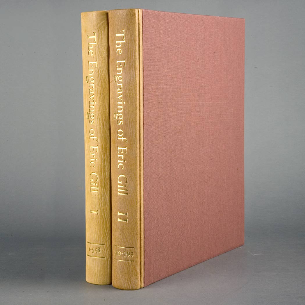 Appraisal: GILL ERIC The Engravings of Eric Gill Wellingborough Christopher Skelton