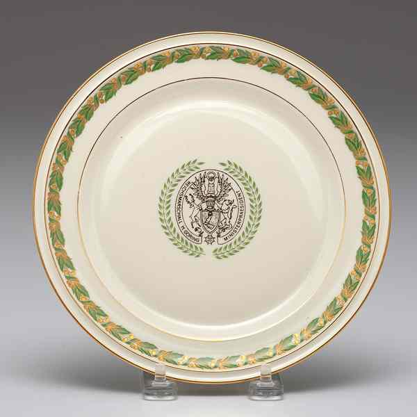 Appraisal: GermanWWII Hermann Goering Small Serving Plate Hermann Goering serving plate