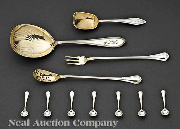 Appraisal: A Group of American Colonial Revival Sterling Silver Serving Pieces