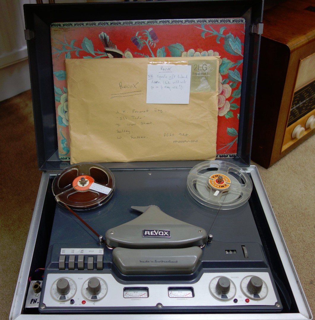 Appraisal: A Revux G spool to spool recorder with lift top