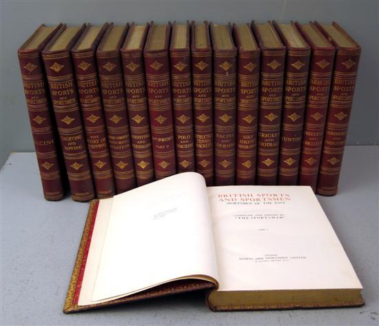 Appraisal: British Sports and Sportsmen full set of fifteen volumes no