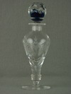 Appraisal: PERFUME BOTTLE - CIRCA - HAND BLOWN PERFUME BOTTLE SIGNED