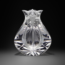 Appraisal: Christopher Ries WILD ORCHID USA cut ground and polished optical